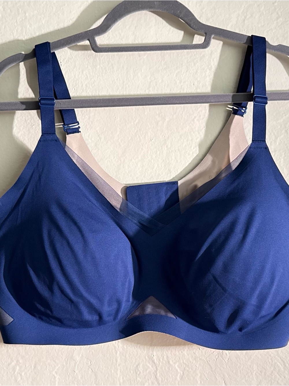Honeylove Seamless Support Bra - Navy Blue size 3X